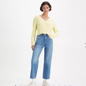 Levi’s Premium RIBCAGE STRAIGHT ANKLE JEANS